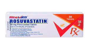 [RX-T10568-CARDI-CAT00175] RM Rosuvastatin (Rosuvastatin) 20mg Tablet