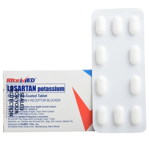 [RX-T10575-CARDI-CAT00182] RM Losartan (Losartan Potassium) 50mg FC Tablet