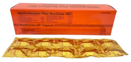[OTC-T10391-VITF-CAT00042] Medifortan AS (Multivitamins + Amino Acids) Capsule 