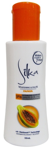 [GR-T10744-SNB-CAT00086] Silka Papaya Lotion SPF 6 50ml 