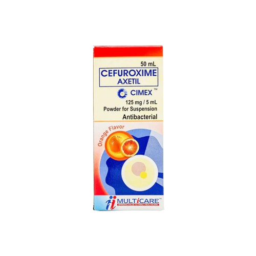 [RX-T10020-ABIO-CAT00020] Cimex (Cefuroxime Axetil) 125mg/5ml 50ml Suspension 