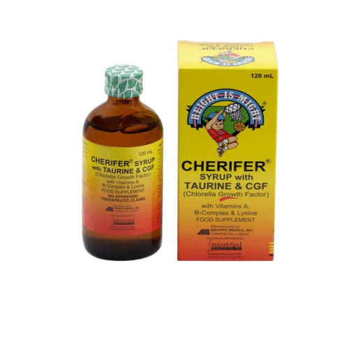 [OTC-T10378-VITF-CAT00029] Cherifer with Taurine and CGF 120ml Syrup 