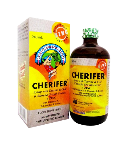 [OTC-T10554-VITF-CAT00205] Cherifer Forte with Zinc Syrup 240ml