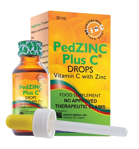 [OTC-T10489-VITF-CAT00140] Ped Zinc Plus C Drops Syrup 30ml