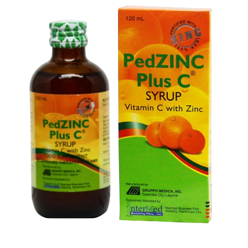 [OTC-T10557-VITF-CAT00208] Pedzinc Plus C Syrup 120ml
