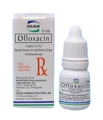 [RX-T10809-EENT-CAT00036] Celsus Ofloxacin 3mg/ml - 5ml ophthalmic solution