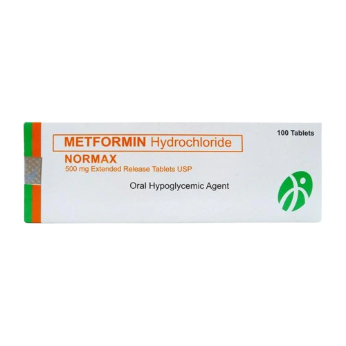 [RX-T10326-ADIAB-CAT00019] Normax (Metformin Hydrochloride) 500mg Tablet 