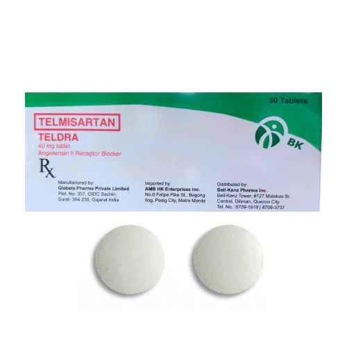 [RX-T10683-CARDI-CAT00290] Teldra (Telmisartan) 40mg Tablet 
