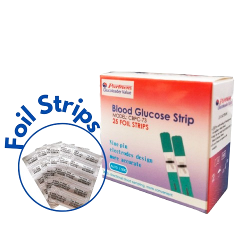 [MS-T10072-ASDEV-CAT00072] Partner's Glucose Strips 25 CBPC-73 