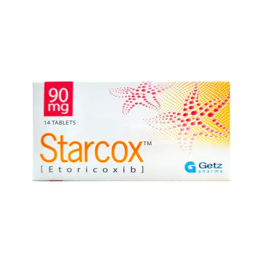 [RX-T11069-PAIN-CAT00112] Starcox (Etoricoxib) 90mg tablet