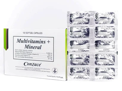 [OTC-T10530-VITF-CAT00181] Conzace (Multivitamins + Minerals) Capsule 