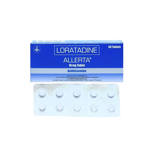 [OTC-T10269-RESP-CAT00079] Allerta (Loratadine) 10mg Tablet