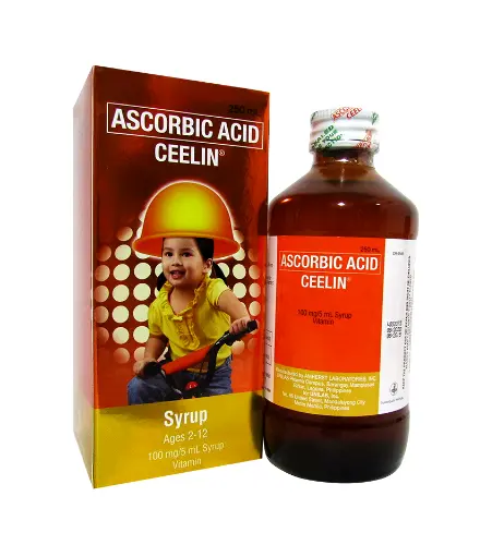 [OTC-T10564-VITF-CAT00215] Ceelin (Ascorbic Acid) 100mg/5ml Syrup 250ml 