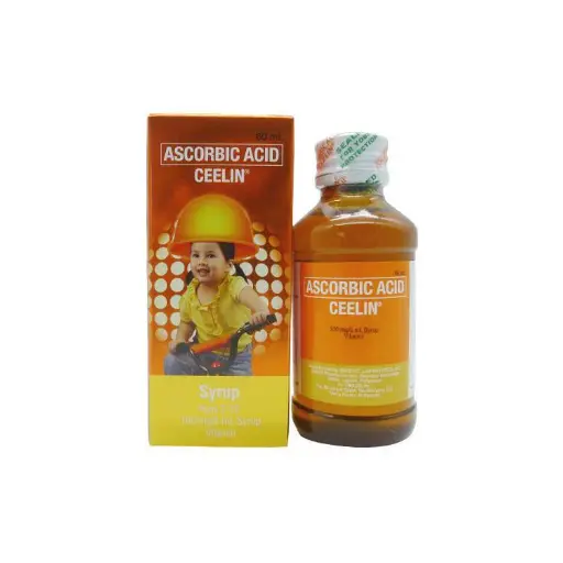 [OTC-T10435-VITF-CAT00086] Ceelin (Ascorbic Acid) 100mg/5ml Syrup, 60ml 