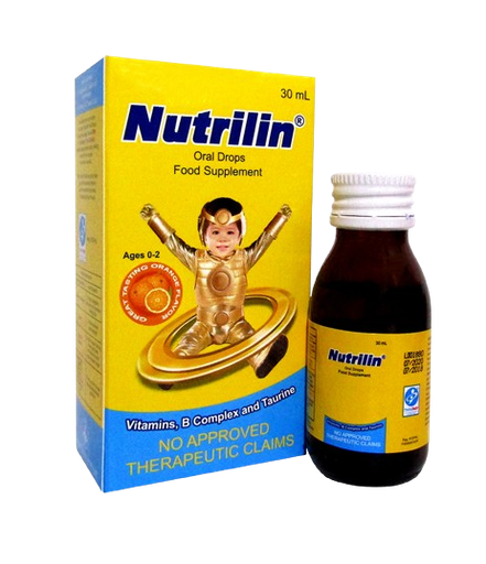 [OTC-T10607-VITF-CAT00258] Nutrilin (Multivitamins) Oral Drops, 30ml Syrup 