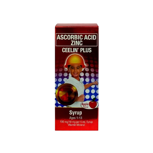 [OTC-T10703-VITF-CAT00354] Ceelin Plus 100mg/10mg per 5ml Syrup 120ml
