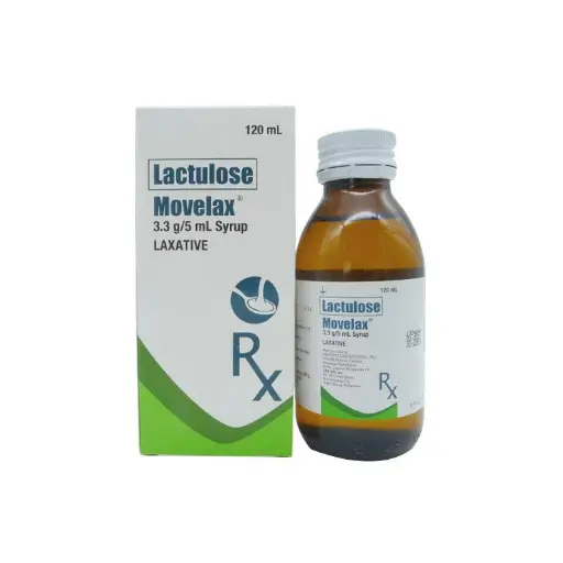 [RX-T10843-GIT-CAT00081] Movelax (Lactulose) 3.35g/5ml Syrup 120ml