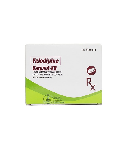 [RX-T10748-CARDI-CAT00355] Versant-XR (felodipine) 10mg extended-release tablet