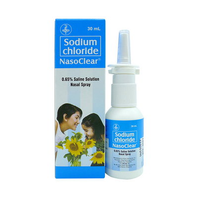 [OTC-T10243-RESP-CAT00053] Nasoclear 0.65% Saline Solution Nasal Spray 