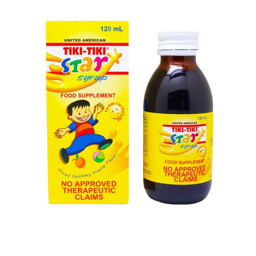 [OTC-T10474-VITF-CAT00125] Tiki-Tiki Star Syrup 120ml
