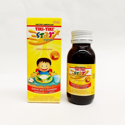 [OTC-T10488-VITF-CAT00139] Tiki-Tiki Star Syrup 60ml