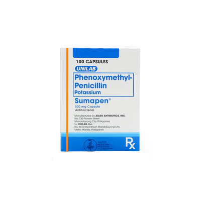 [RX-T10263-ABIO-CAT00263] Sumapen (Phenoxymethyl Penicillin) 500mg Capsule
