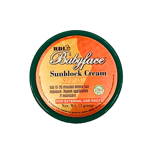 [GR-T10779-SNB-CAT00121] RDL Baby Face Sunblock Cream SPF15 12g