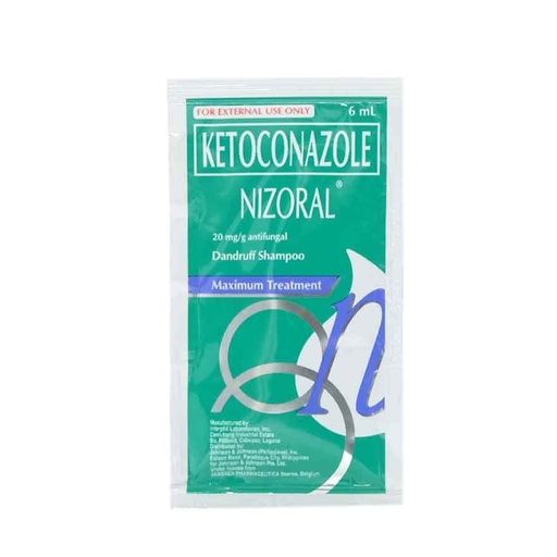 [GR-T10520-HAIR-CAT00002] Nizoral (ketoconazole) 20mg/g shampoo 6ml