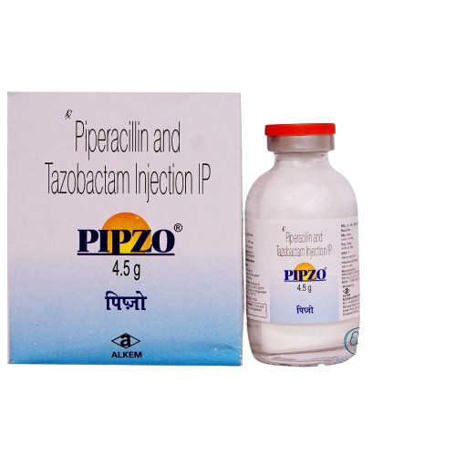 [RX-T10250-ABIO-CAT00250] Pipzo IV (Piperacillin + Tazobactam) 4.5g vial