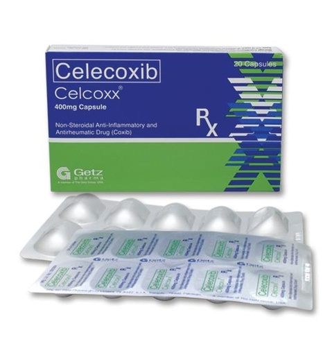 [RX-T11077-PAIN-CAT00120] Celcoxx (Celecoxib) 400mg capsule 