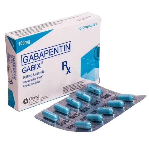 [RX-T11038-NEURO-CAT00165] Gabix (Gabapentin) 100mg capsule