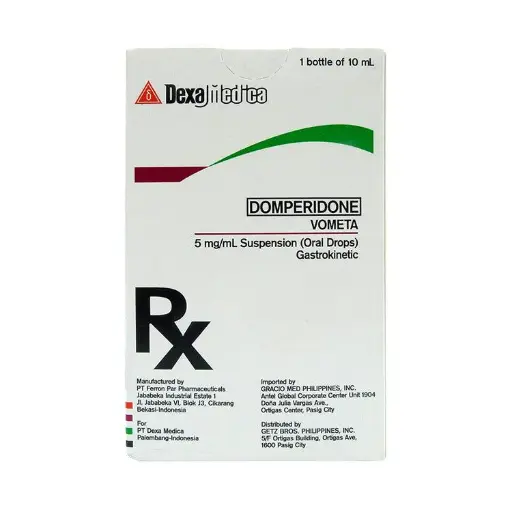 [OTC-T10056-GIT-CAT00054] Vometa (Domperidone) 5mg/mL Oral Drops 10ml 