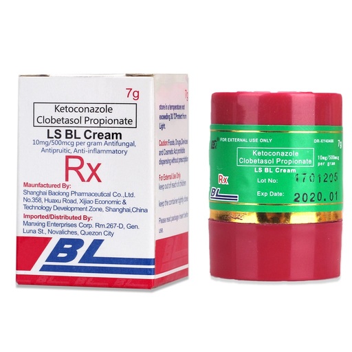 [RX-T11432-STOP-CAT00014] BL Cream (Betamethasone Dipropionate and Clotrimazole) 7g