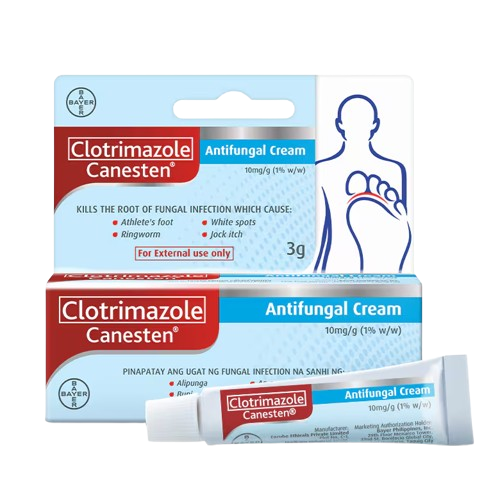 [OTC-T10797-STOP-CAT00088] Canesten (clotrimazole) 3g cream