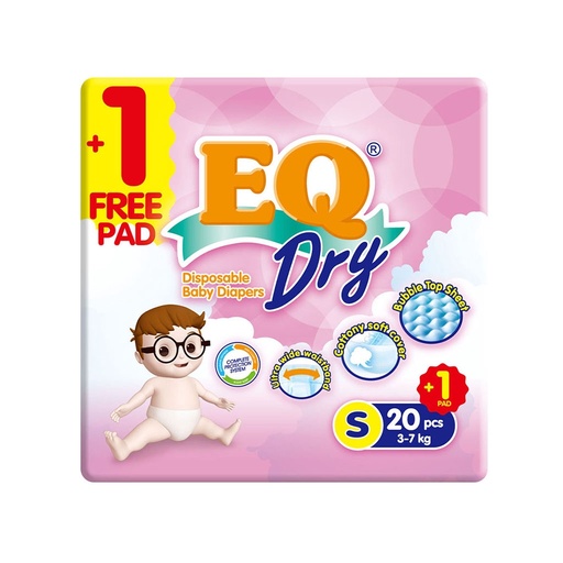 [GR-T11106-DIAP-CAT00203] EQ Dry Travel Small 20+1s 