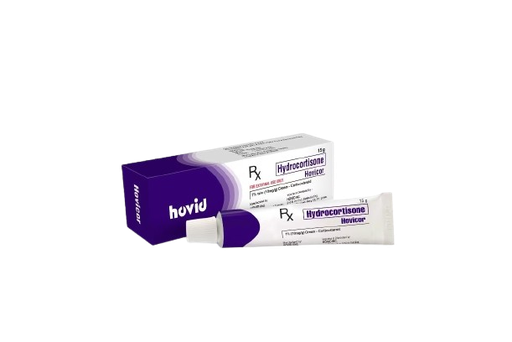 [RX-T11488-STOP-CAT00070] Hovicor (Hydrocortisone) 1% w/w Cream 15g 