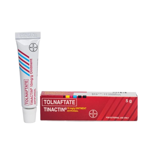 [RX-T11486-STOP-CAT00068] Tinactin (tolnaftate) 10 mg/g ointment 5 g 