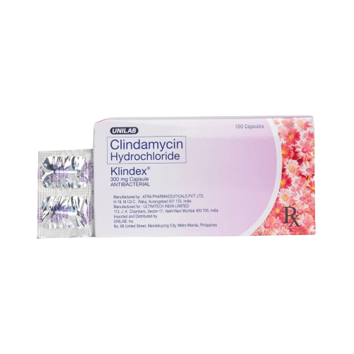 [RX-T10123-ABIO-CAT00123] KlinDex (clindamycin hydrochloride) 300mg capsule