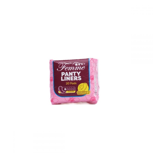 [GR-T10214-DIAP-CAT00100] Femme Panty Liner Ultra Thin 20s 