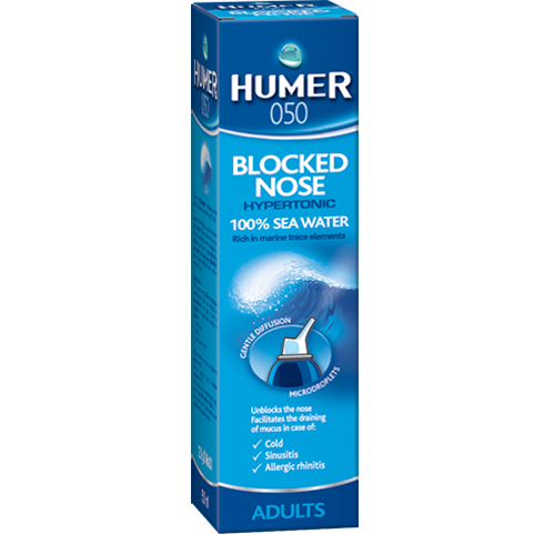 [OTC-T10277-RESP-CAT00087] Humer Blocked Nose Hypertonic Nasal Spray 50ml​