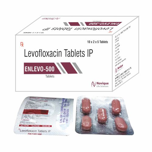 [RX-T11645-ABIO-CAT00355] Enlevo (levofloxacin) 500mg tablet