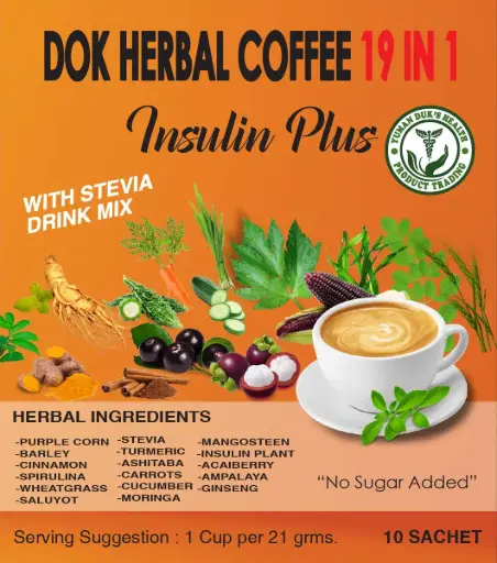 [OTC-T10729-VITF-CAT00380] Dok Herbal Coffee 19 in 1 