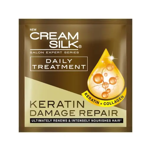 [GR-T11055-HAIR-CAT00056] Cream Silk (Keratin Treatment Damage Repair) 18ml 