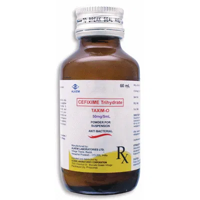 [RX-T10294-ABIO-CAT00294] Taxim-O (Cefixime) 100mg/5mL suspension 60ml