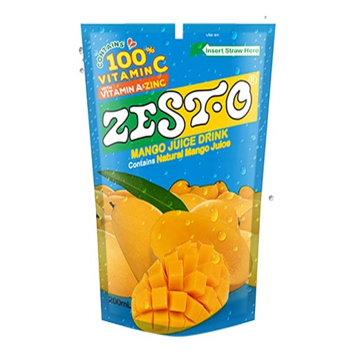 [GR-T10053-BEV-CAT00053] Zest-O Mango 200mL