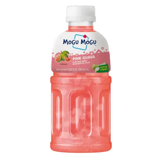 [GR-T10069-BEV-CAT00069] Mogu Mogu Pink Guava 320ml bottle 