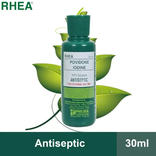 [GR-T10298-INFEC-CAT00028] RHEA Povidone Iodine 10% Solution 30mL 