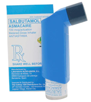 [RX-T11288-RESP-CAT00231] Asmacaire (Salbutamol) 100mcg Metered-Dose Inhaler