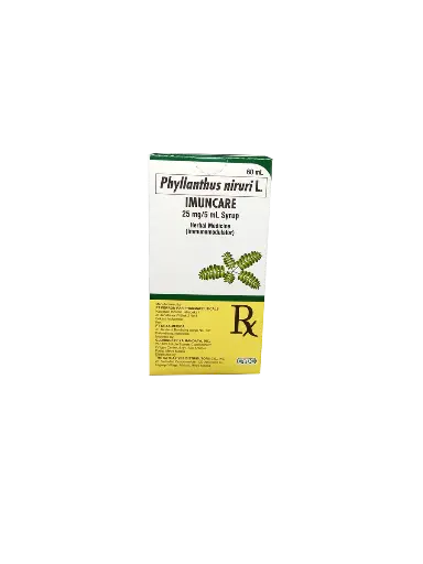 [OTC-T10626-VITF-CAT00277] Imuncare (Phyllanthus niruri L.) 25mg/5mL syrup 60mL bottle