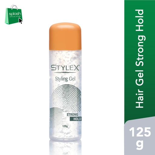[GR-T10531-HAIR-CAT00013] Stylex styling gel clear strong hold 125g 